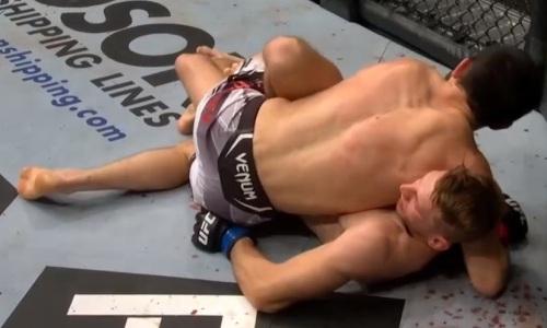 Видео победной кимуры Ислама Махачева на турнире UFC 267
