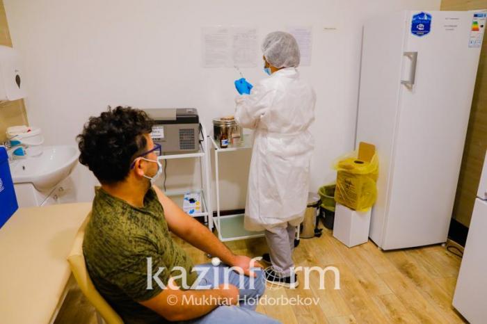Снижение темпов вакцинации наблюдается в отдельных регионах Казахстана