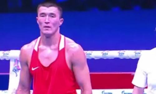 21-летний казахстанский боксер избежал встречи со страшным нокаутером ЧМ-2021