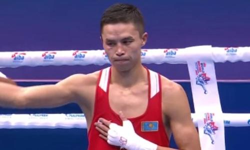 Казахстанский боксер приберег «оружие массового поражения» на финал ЧМ-2021