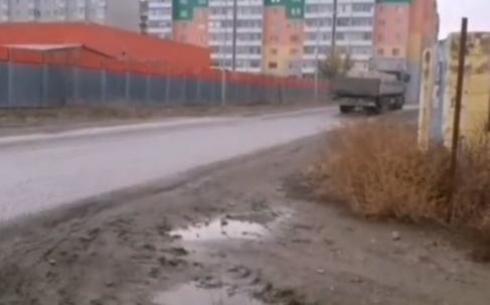 Дороги, которых нет: жители карагандинского микрорайона возмущены