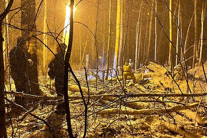 Очевидец расcказал о крушении самолета Ан-12 в Иркутской области