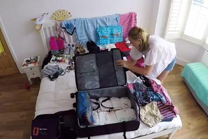 Британка раскрыла способ правильно собрать один чемодан на всю семью