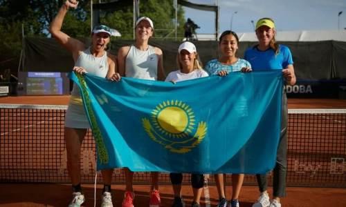 Казахстанские теннисистки узнали будущих соперниц в Кубке Федерации-2022