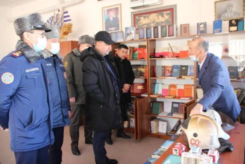 Карагандинскую область с рабочим визитом посетил министр по ЧС Республики Казахстан