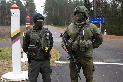Правительство Литвы одобрило введение режима ЧП на границе с Белоруссией
