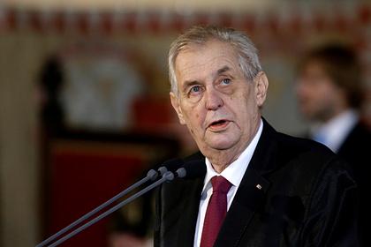 Президента Чехии переведут в обычную палату