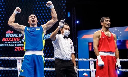 Казахстанского боксера засудили на ЧМ-2021. Это признали на родине у его соперника