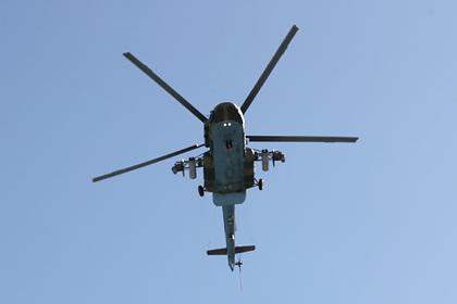В российском городе вертолет Ми-8 совершил аварийную посадку