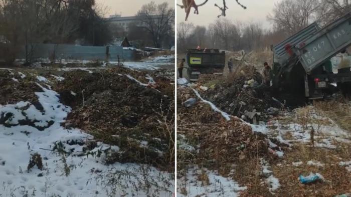 Алматинцев возмутила разгрузка мусора в центре города
                11 ноября 2021, 15:50