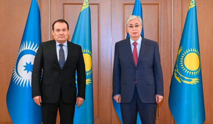 Токаев принял генсека Совета сотрудничества тюркоязычных государств