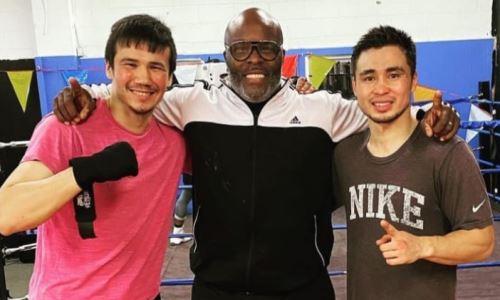 Казахстанские профи-боксеры продолжает тренировки в США