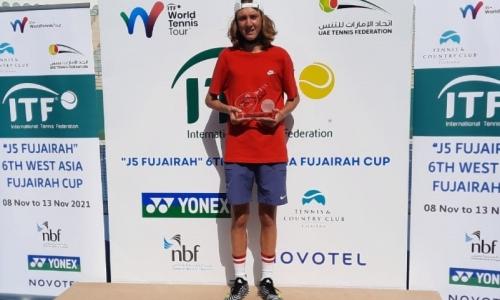 Казахстанский теннисист стал абсолютным чемпионом турнира серии ITF в ОАЭ
