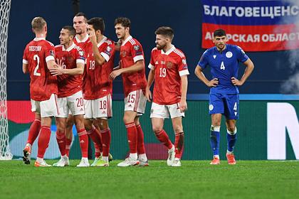 Назван состав сборной России на решающий матч отбора на ЧМ-2022 с Хорватией