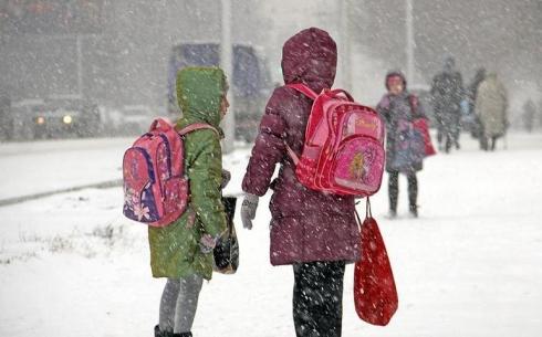 При каких погодных условиях меняется формат уроков в карагандинских школах