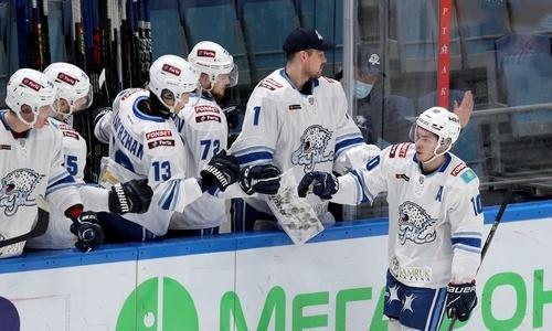 «Барыс» объявил состав на выездной матч КХЛ против «Северстали»