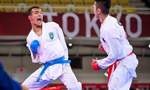 Впервые сборная Казахстана по каратэ стала призером ЧМ в кумитэ