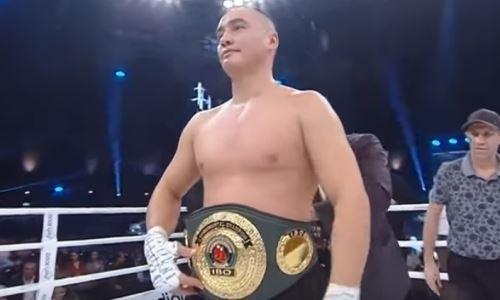 Супертяж из Казахстана поднялся в мировом рейтинге после боя за титул WBC
