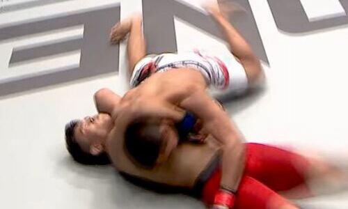 «Такого в UFC не увидишь». Казахстанский боец поборол гравитацию и вызвал нереальный восторг. Видео