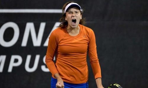 Казахстанская теннисистка без борьбы вышла в полуфинал «стотысячника» ITF в Дубае