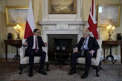 Польша и Британия обсудили санкции против Белоруссии и России