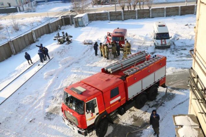 Петропавловские пожарные с пользой провели время на водочном заводе