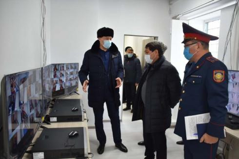 Заместитель министра МВД ознакомился с ходом цифровизации в сфере безопасности в Карагандинской области