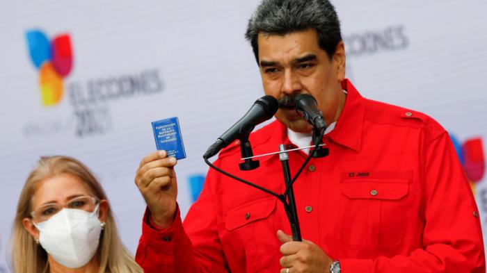 Мадуро обвинил наблюдателей Евросоюза в шпионаже
                29 ноября 2021, 09:28
