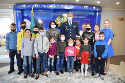 Карагандинские полицейские посетили детский дом