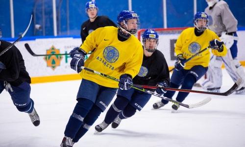 Появилось расписание матчей сборной Казахстана на молодежном чемпионате мира по хоккею