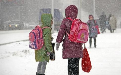 В Карагандинской области из-за погоды школьные уроки ведутся в дистанционном режиме
