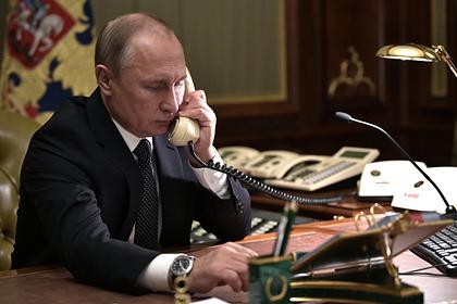 Путин созвонился с Эрдоганом