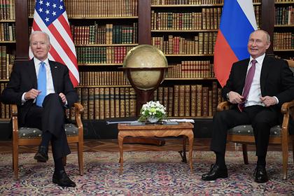 Названы темы предстоящих переговоров Путина и Байдена