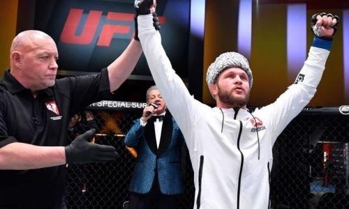Боец UFC из Казахстана вызвал на бой знаменитого американского актера после победы нокаутом