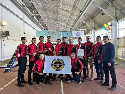Карагандинская команда вошла в тройку призёров на чемпионате по пожарно-спасательному спорту в Нур-Султане