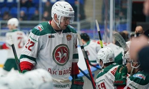 Озвучены потери «Ак Барса» перед домашним матчем с «Барысом» в КХЛ