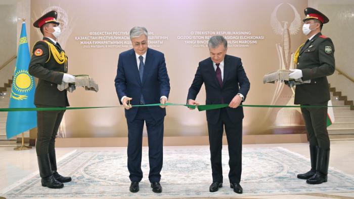 Токаев и Мирзиеев открыли новое здание посольства Узбекистана
                06 декабря 2021, 19:00