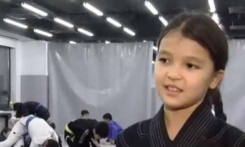 9-летняя казахстанка стала чемпионом мира по джиу-джитсу
