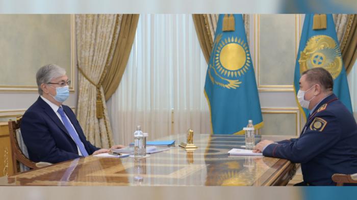 Токаеву доложили о криминогенной ситуации в Казахстане
                08 декабря 2021, 15:56