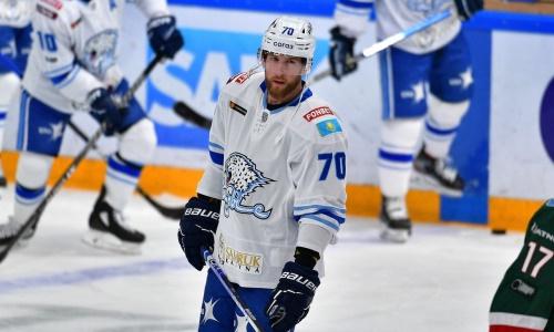 «Барыс» обратился к своему легионеру перед матчем КХЛ с командой Назарова
