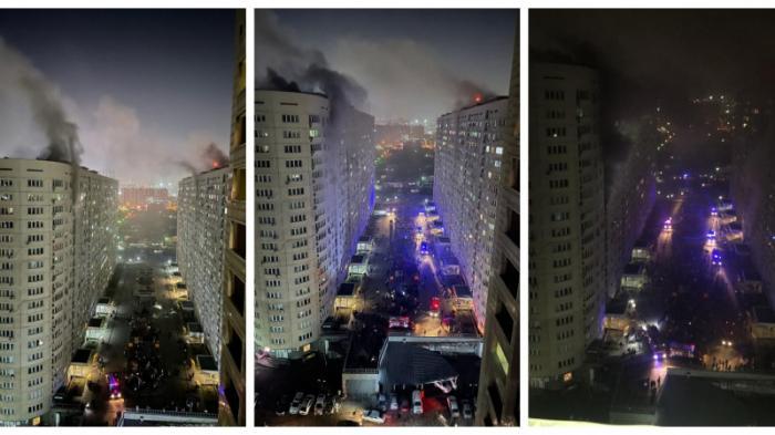 Жилой комплекс загорелся в Алматы. Идет массовая эвакуация
                11 декабря 2021, 00:50