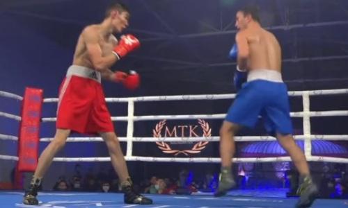 Казахстанский боксер завоевал титул чемпиона в девятом бою в профи