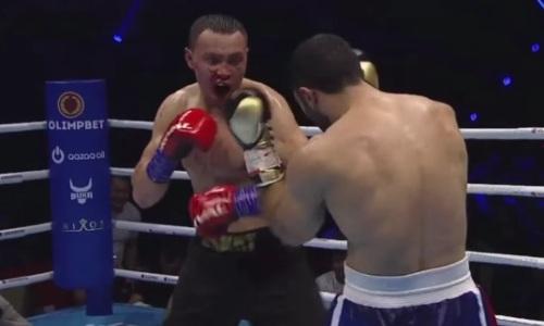 Казахстанский боксер показал избитое лицо после сенсационного поражения в андекарде Данияра Елеусинова. Фото