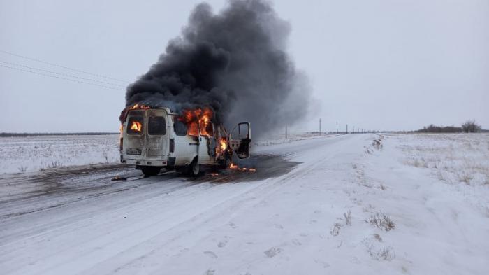 Школьный автобус сгорел на трассе в Павлодарской области
                23 декабря 2021, 19:41