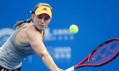 Первая ракетка Казахстана пробилась в четвертьфинал дебютного турнира WTA в году