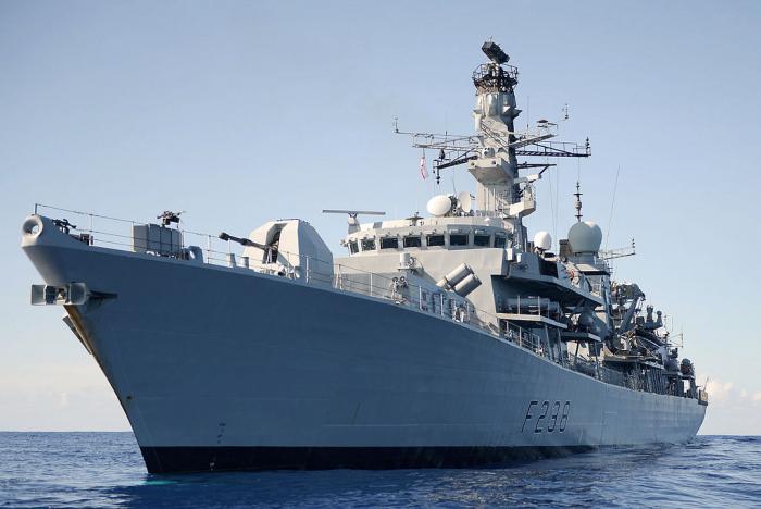 Великобритания подтвердила, что ее военный фрегат столкнулся с российской подлодкой в 2020