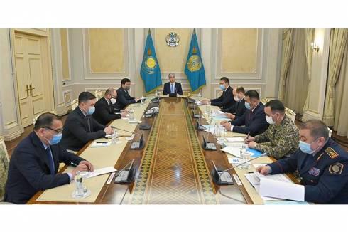 Глава государства провел заседание оперативного штаба