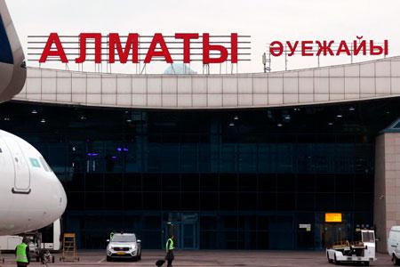 Аэропорт Алматы открыт с 13 января