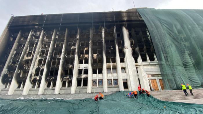 Как скоро восстановят здание акимата Алматы
                13 января 2022, 18:04
