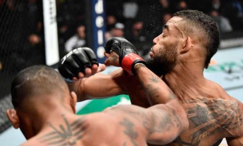 Лишивший казахстанца контракта с UFC боец эффектным нокаутом дебютировал в промоушне. Видео